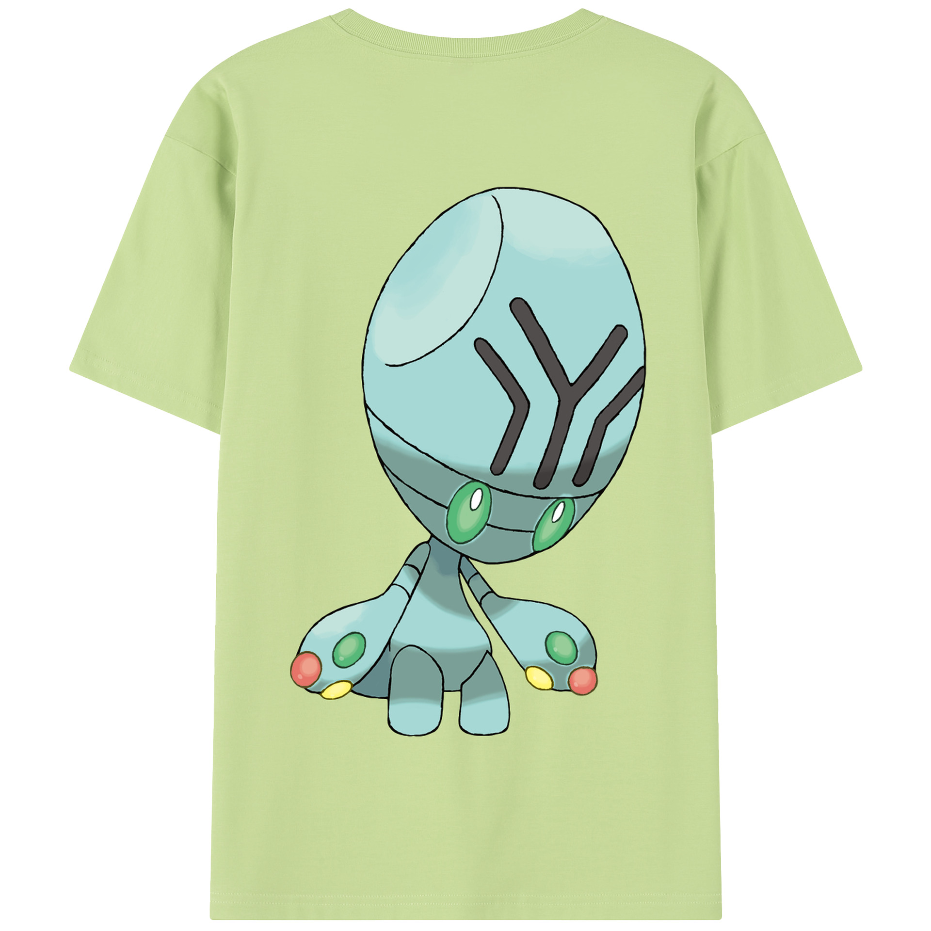 （画像用） ポケットモンスター Pokémon 綿100％半袖Tシャツ（背面プリント）